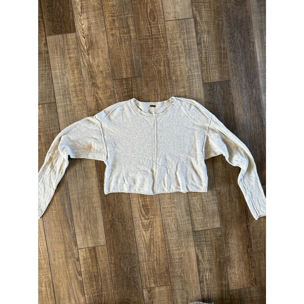 Women’s Free People Cropped Cashmere Silk Sweater Sz. XS